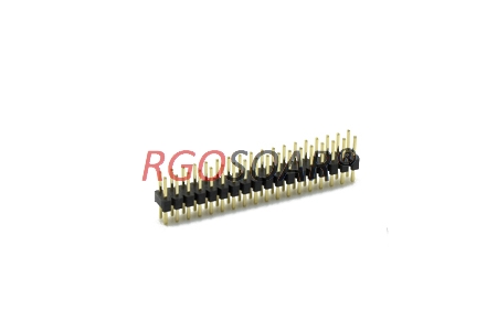 Double row spacing 1.27mm single plastic pin