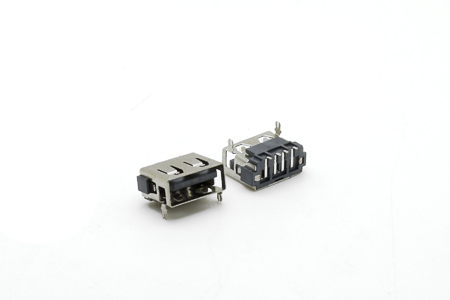USB短體6.8前插后貼長腳
